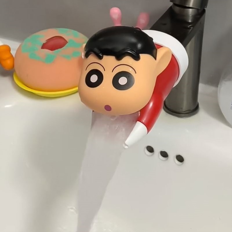 Wax Melts - Crayon ShinChans schattige cartoon anti-spat kraanverlenger