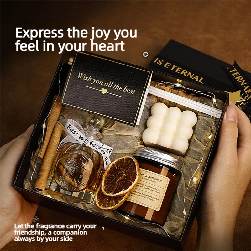 Soy Wax - Geurige geschenkdoos, geur van sojawas, decoratie