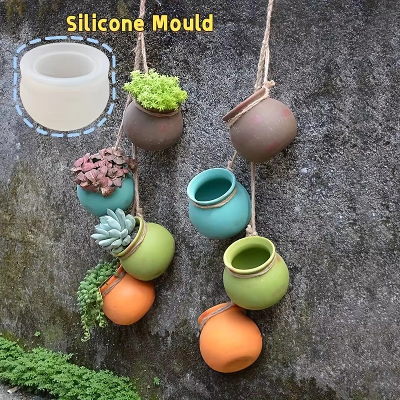 Candle Containers - Siliconen bloempotvormen, harsvormen, epoxyvormen, geurkaarsvormen, kleine