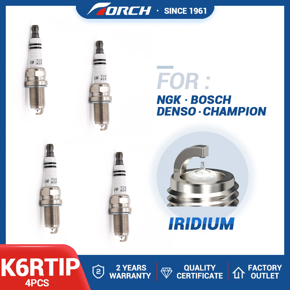 Candle Lighter - 4PCS Iridium Kaars TORCH K6RTIP Vervanging