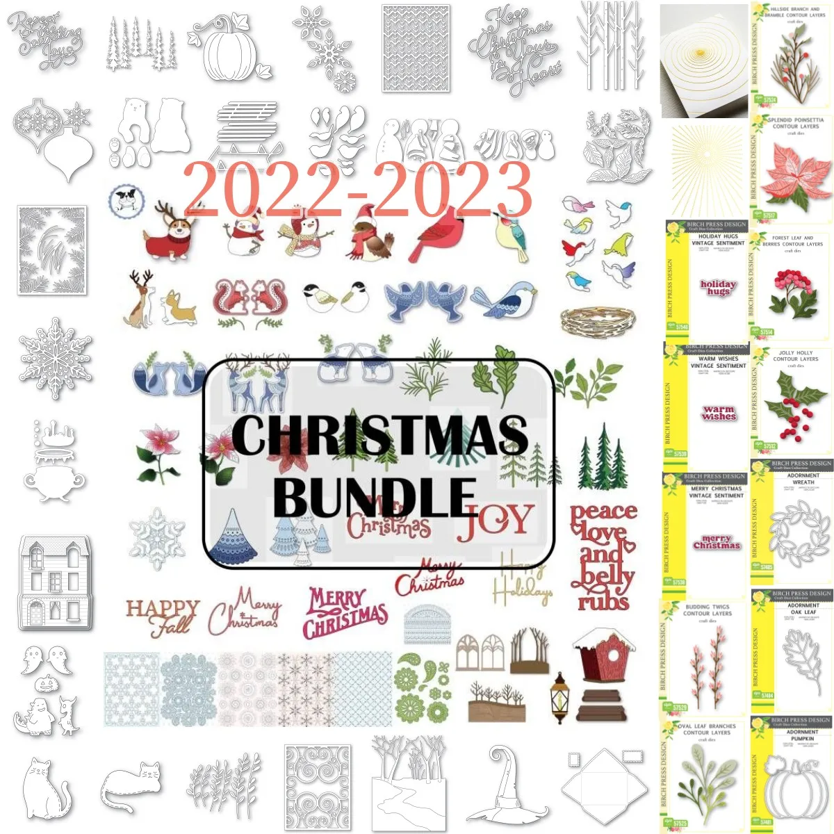 Candle Lighter - Kerstcollectie Metalen Stansmessen Maken Kaart Plakboek