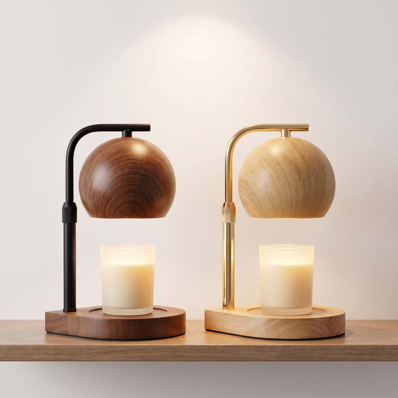 Silk Candle - Noordse minimalistische, in hoogte verstelbare, dimbare,