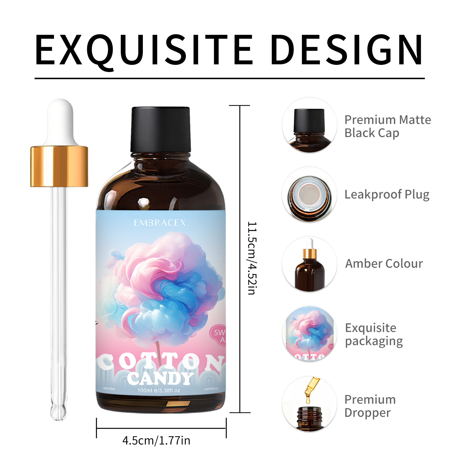 100ml Suikerwafel Geur Oliën D - Candle Fragrance recensie en prijs