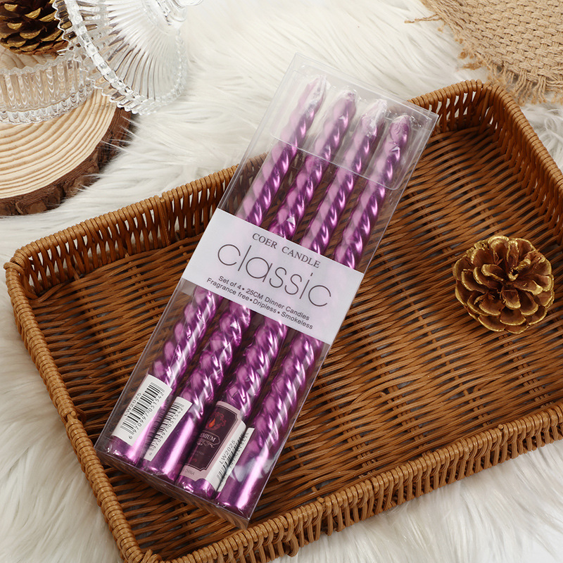 4 stuks Europese stijl lange-p - Silk Candle recensie en prijs