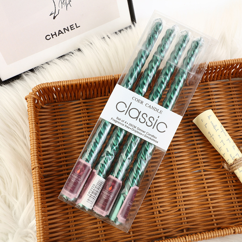 4 stuks Europese stijl lange-p - Silk Candle recensie en prijs