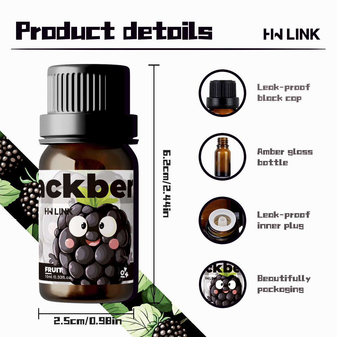 Zwarte Bes Geuroliën 10ml Geur - Candle Fragrance recensie en prijs