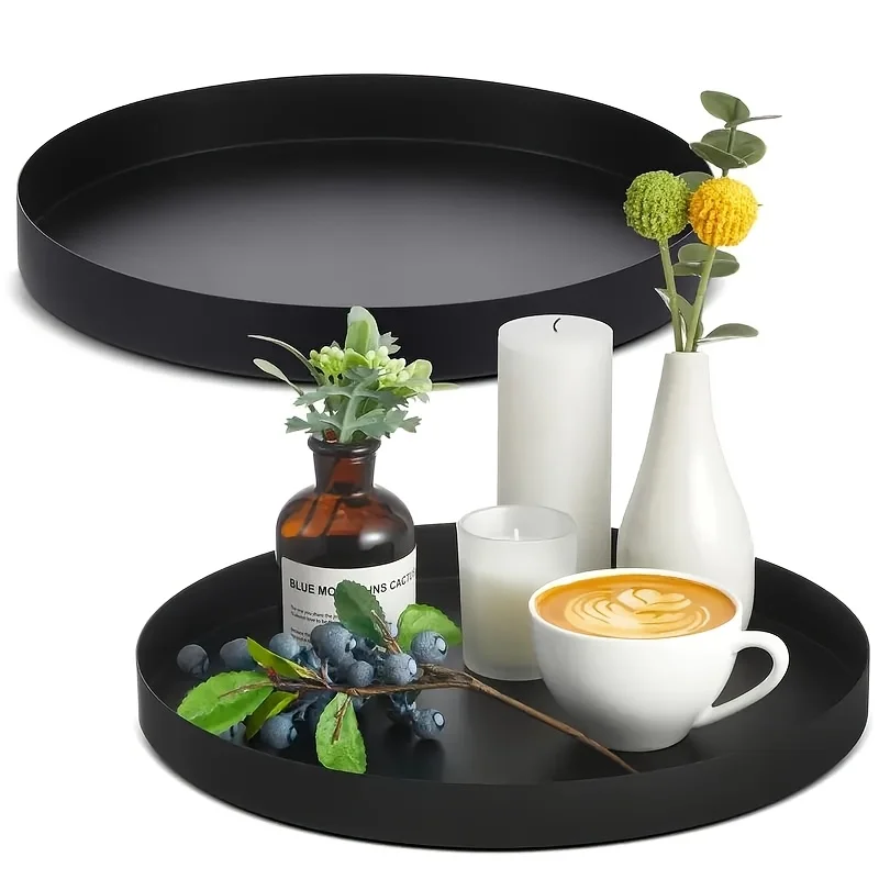 1-delige moderne zwarte ronde  - Silk Candle recensie en prijs