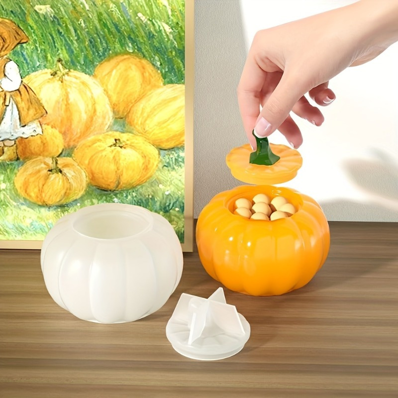 2 stks Pompoenpot Siliconen Ma - Candle Containers recensie en prijs