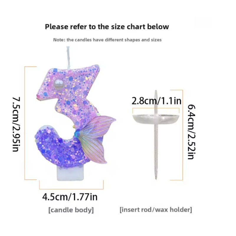 Glitter paarse gradient zeemee - Soy Wax recensie en prijs