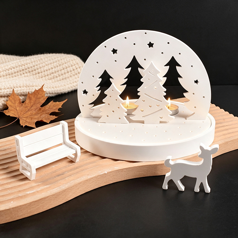 Kerst-Eland Theelicht Houder S - Candle Making Kit recensie en prijs