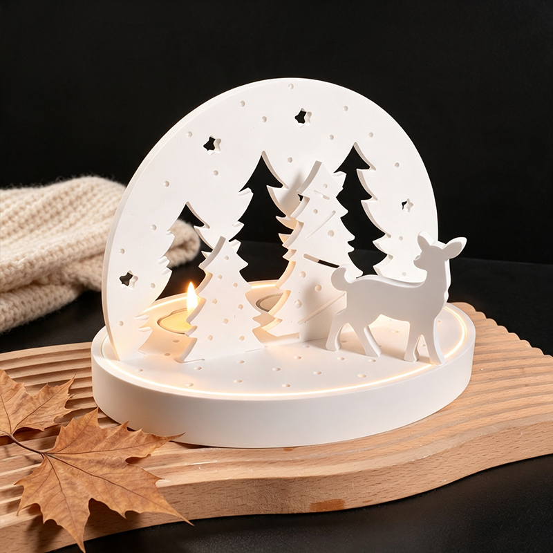 Kerst-Eland Theelicht Houder S - Candle Making Kit recensie en prijs