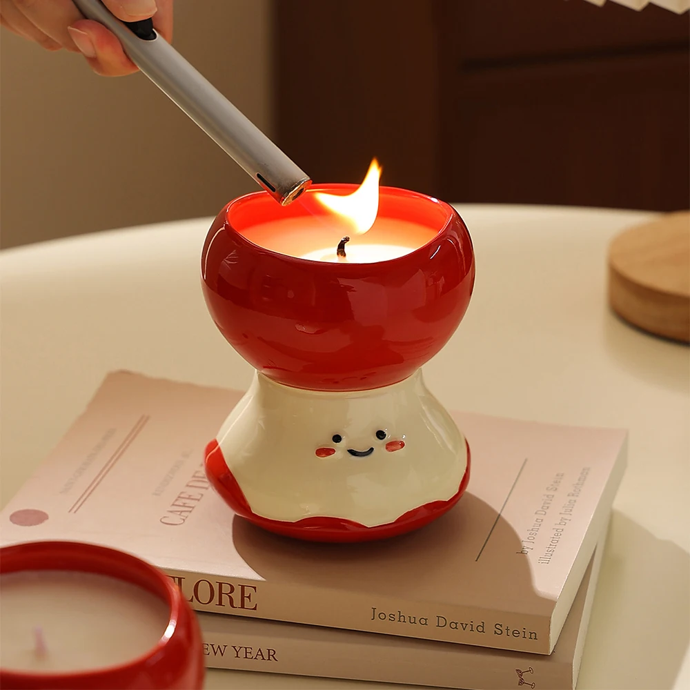 Leuke, appelvormige geurkaarse - Soy Wax recensie en prijs