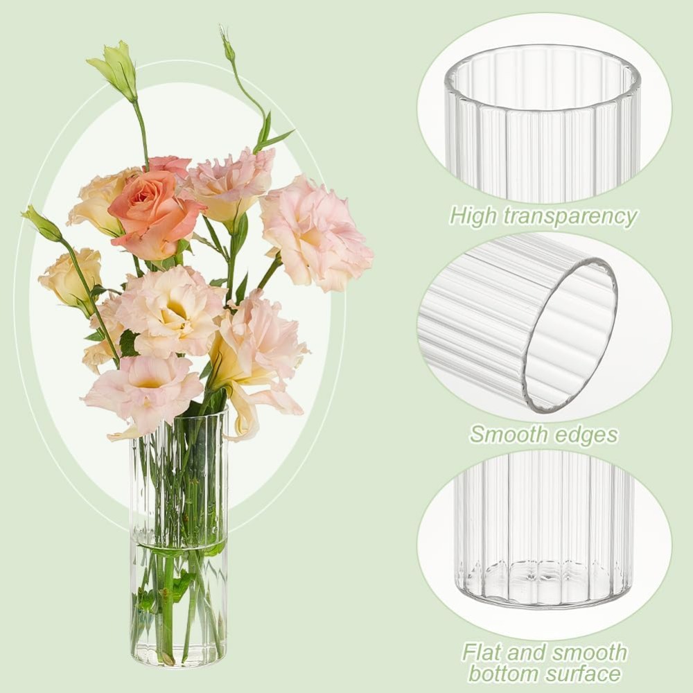 4-formaat glazen cilinder vaze - Candle Containers recensie en prijs