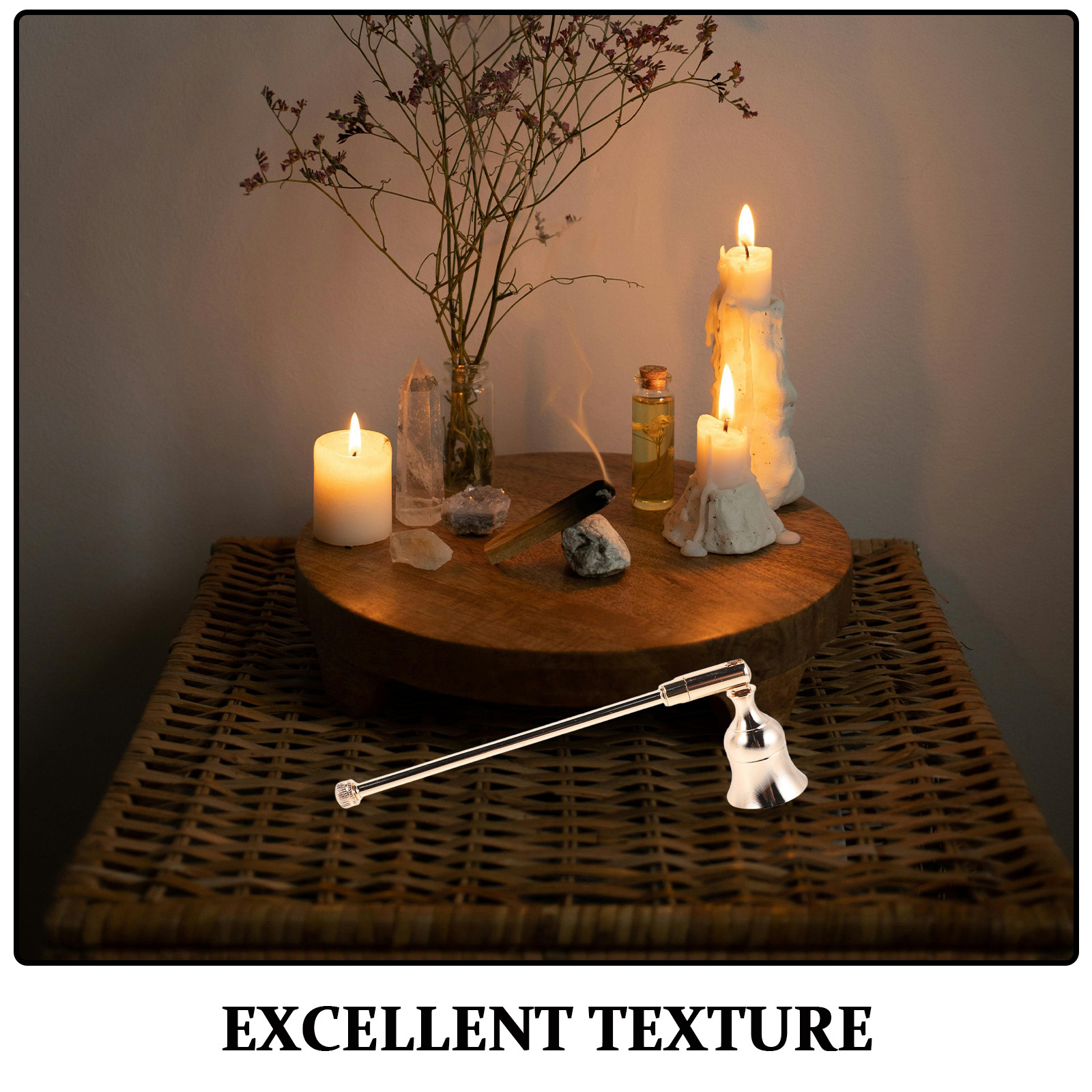 Set van 2 kaarsenblussers met  - Candle Wick recensie en prijs