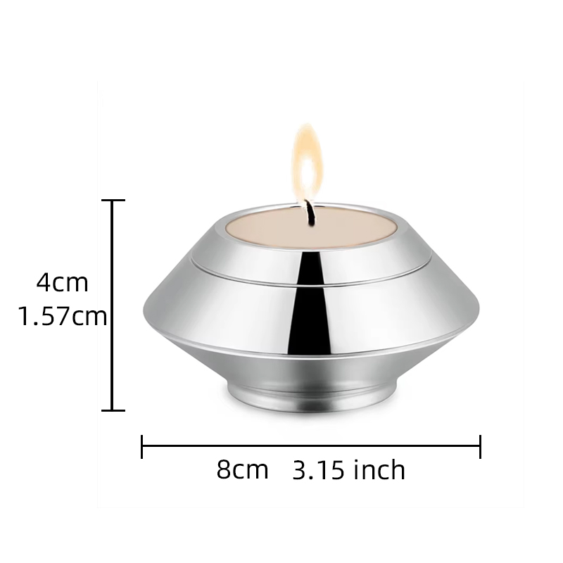 Kleine aandenkenurnen voor men - Candle Containers recensie en prijs