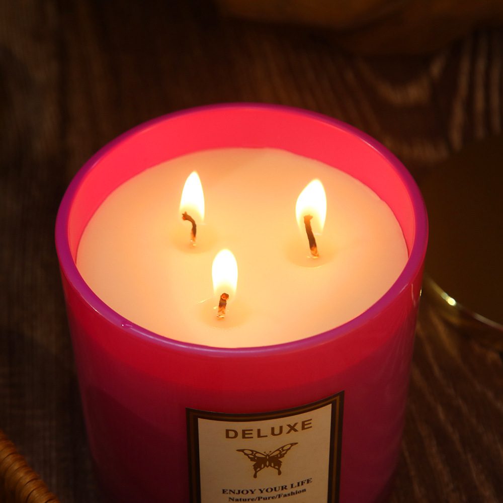 400G gouden glazen geurkaars v - Soy Wax recensie en prijs