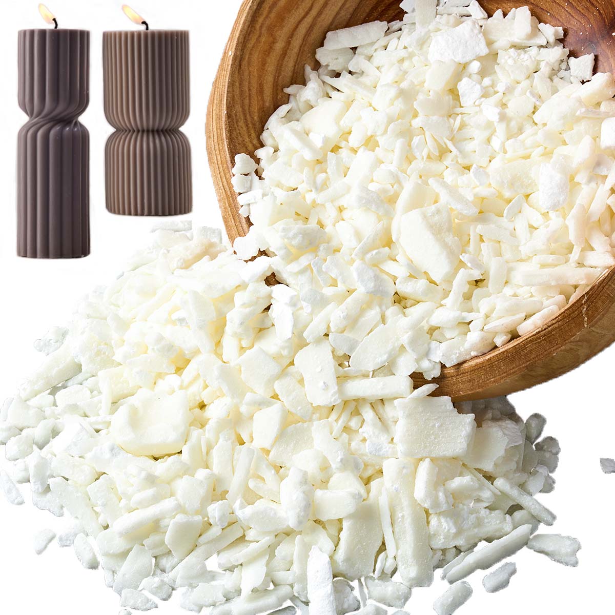 1 pond zuiver witte sojawas vo - Candle Making Kit recensie en prijs