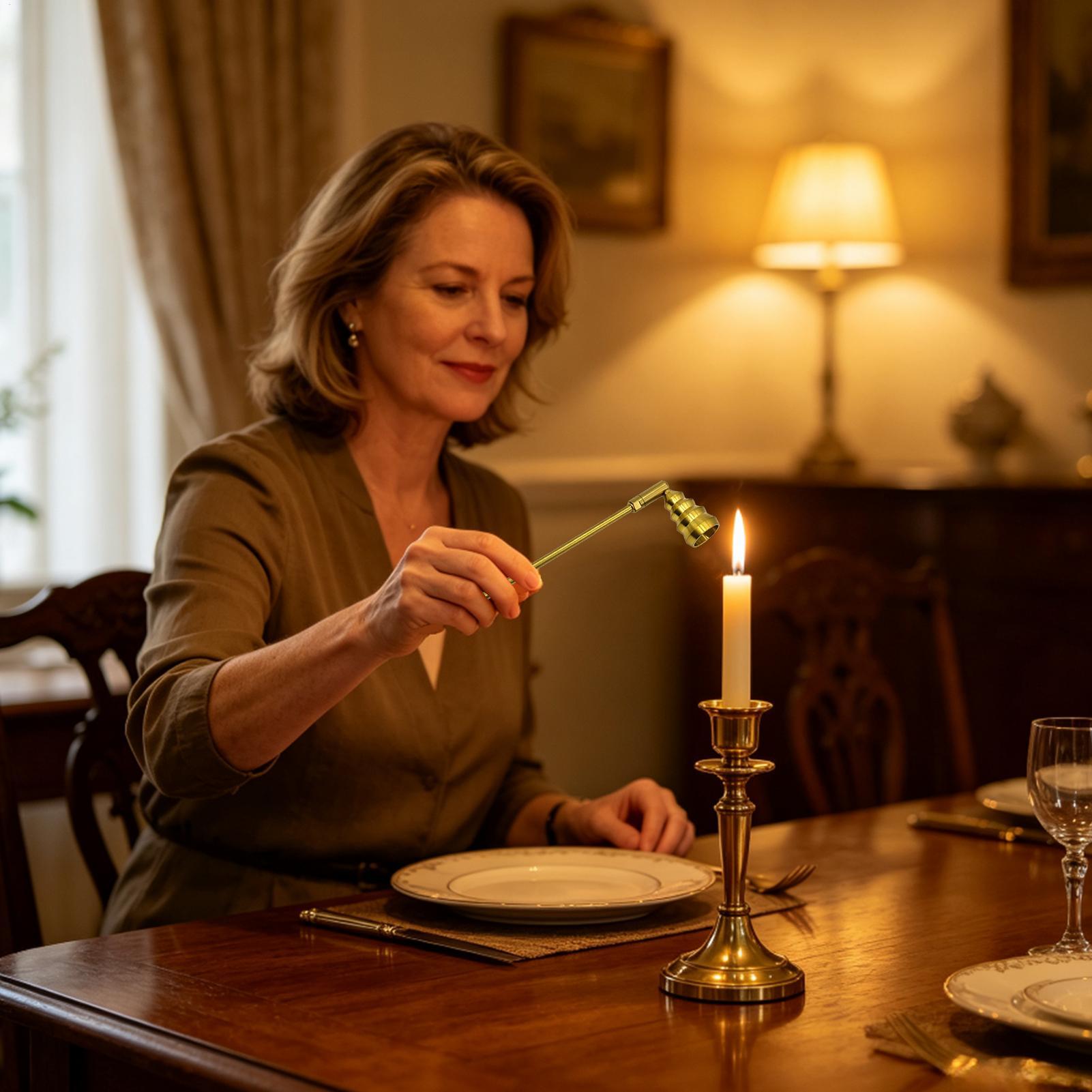 Metalen lontdover met handvat, - Candle Wick recensie en prijs
