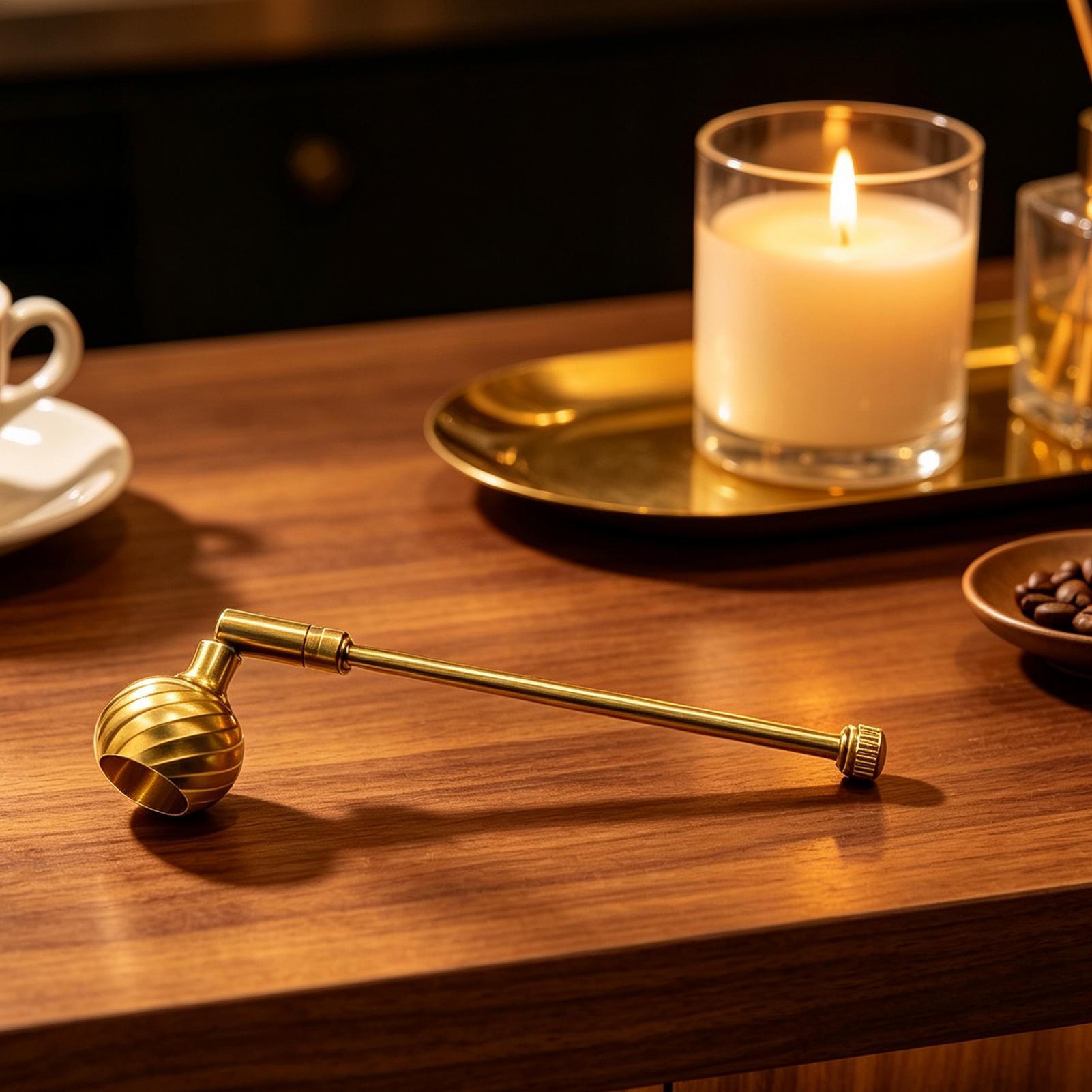 Metalen lontdover met handvat, - Candle Wick recensie en prijs