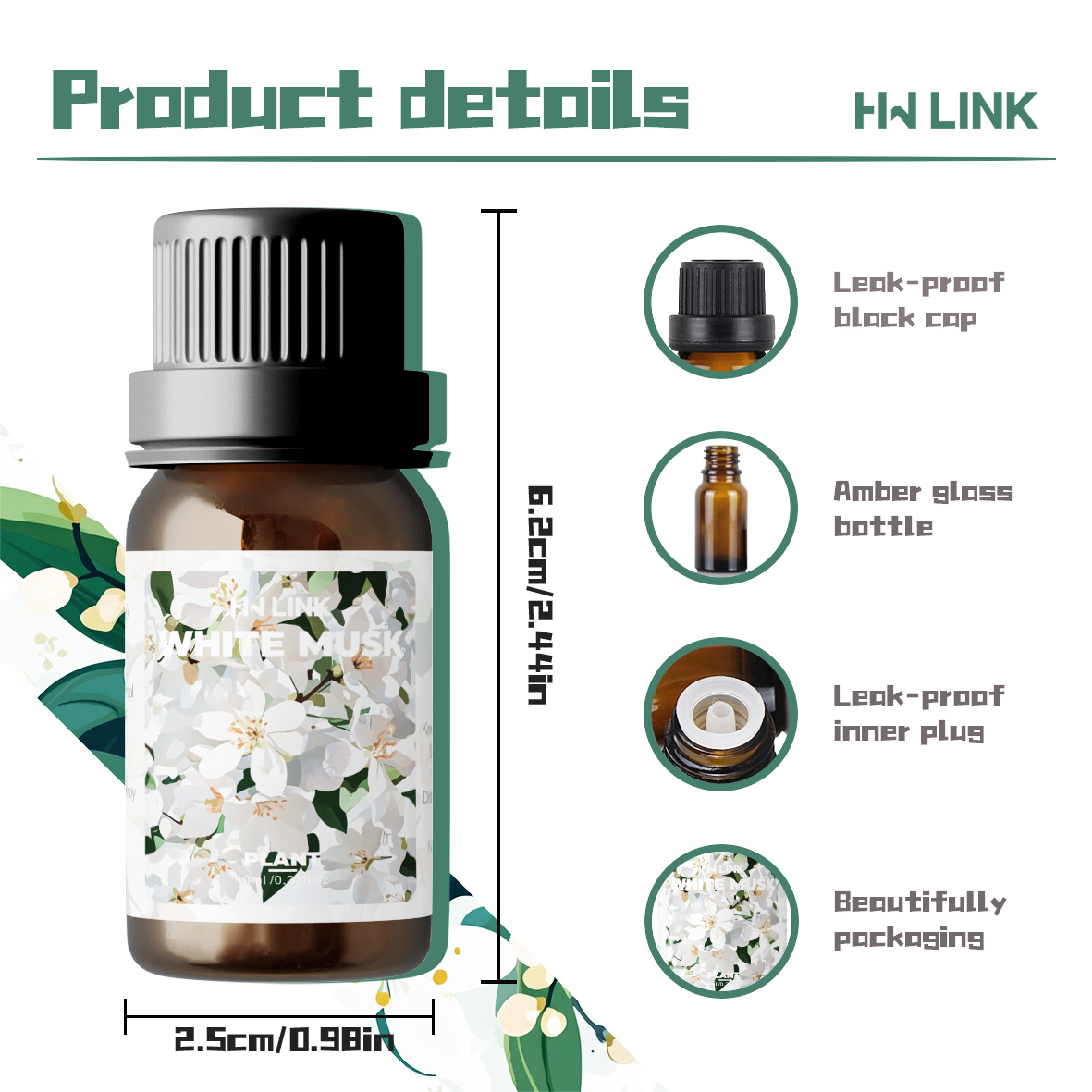 10ml Witte Muskus Geuroliën vo - Candle Fragrance recensie en prijs