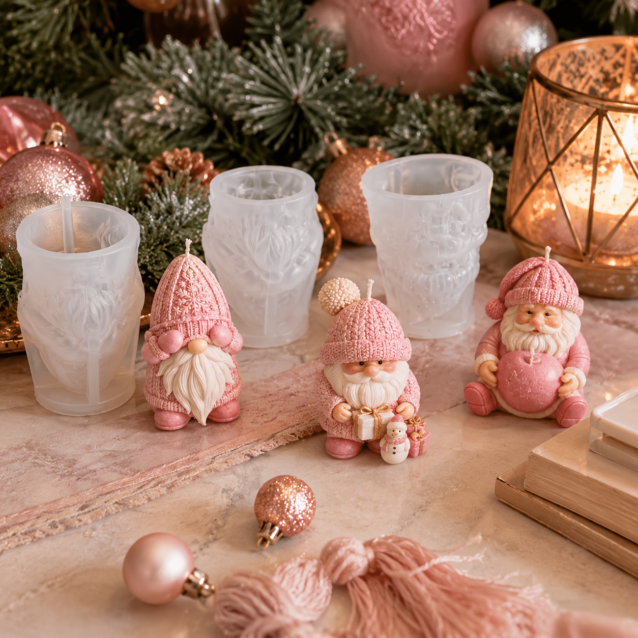 Kerstfeest Gnome Siliconen Kaa - Candle Making Kit recensie en prijs