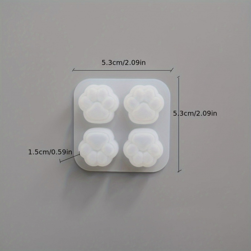 1Cat Paw Pattern siliconen mal - Candle Making Kit recensie en prijs