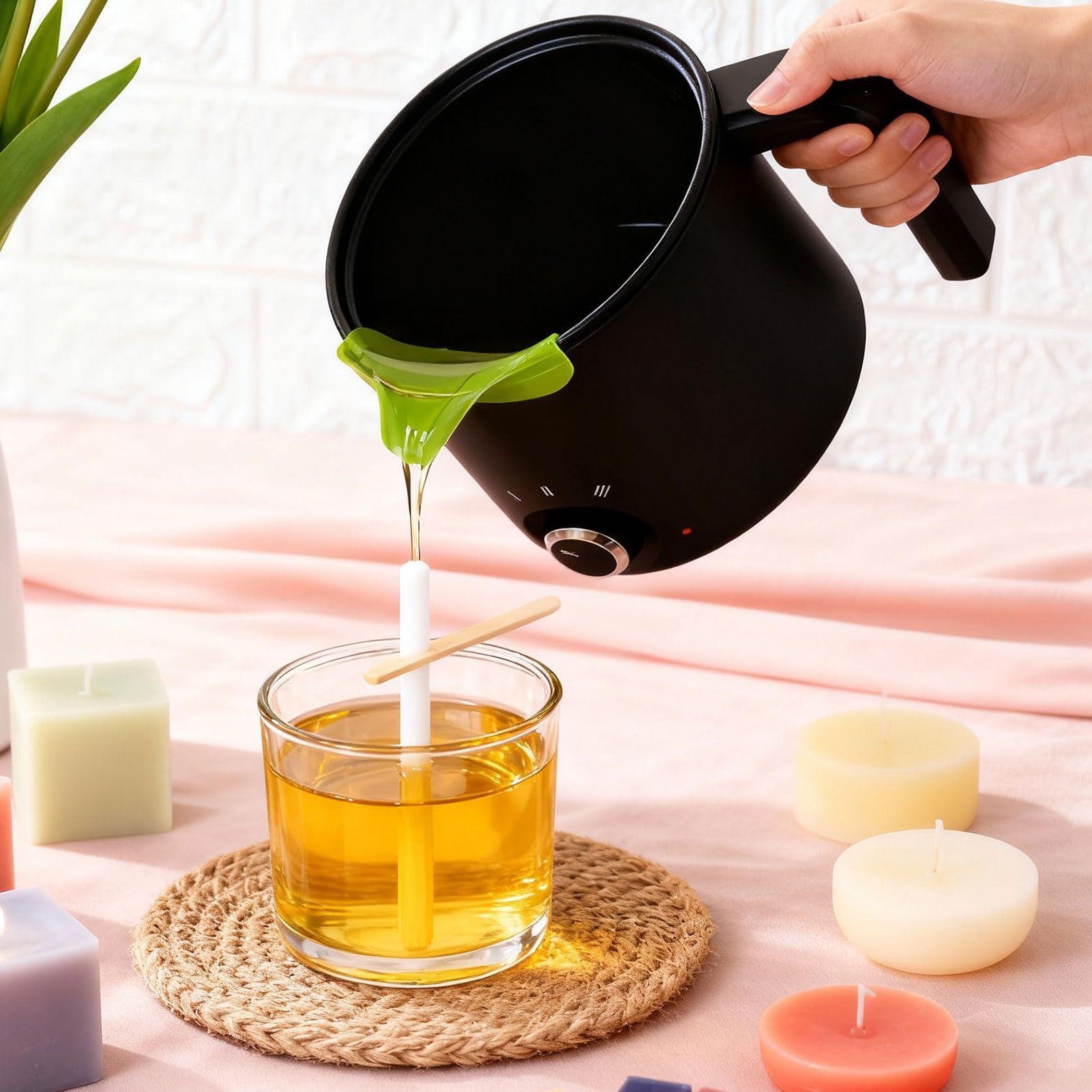 Kaarswas smeltpot 1,5L grote r - Candle Making Kit recensie en prijs