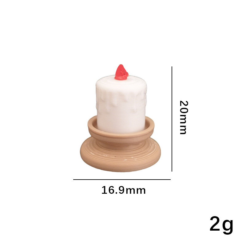 3 stuks 1/12 schaal poppenhuis - Candle Wax Scale recensie en prijs
