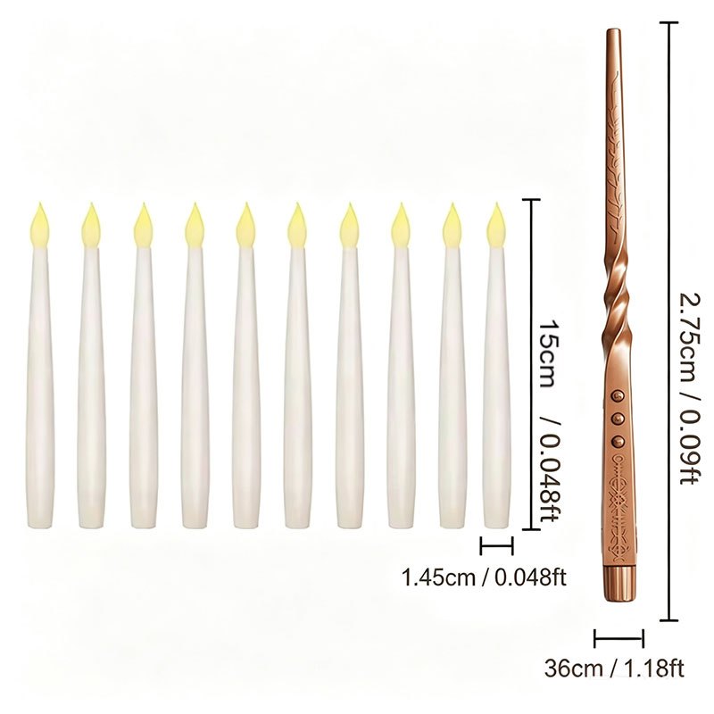 Magische zwevende kaarsen met  - Silk Candle recensie en prijs