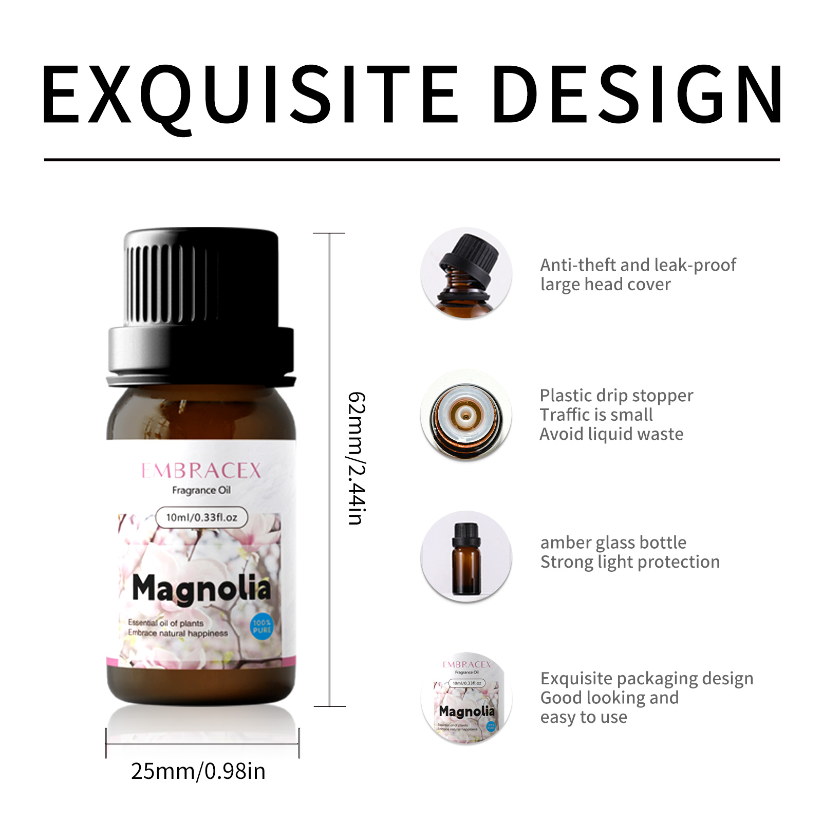 10ml Magnolia Geuroliën Langdu - Candle Fragrance recensie en prijs