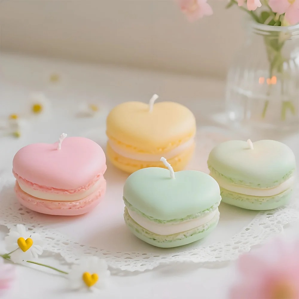 1/5pcs Realistische Macaron-vo - Soy Wax recensie en prijs